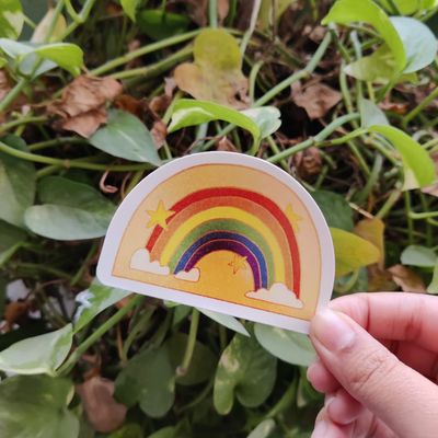 Rainbow sticker